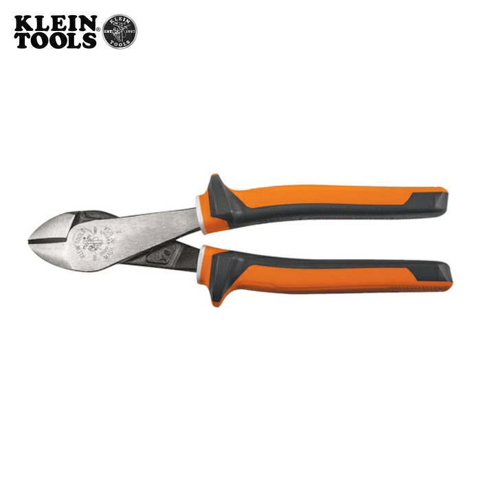 KLEIN TOOLS 2000-48-EINS 絶縁ニッパ 偏芯タイプ アングルヘッド 210mm (1丁)|工具ランド いたわり館