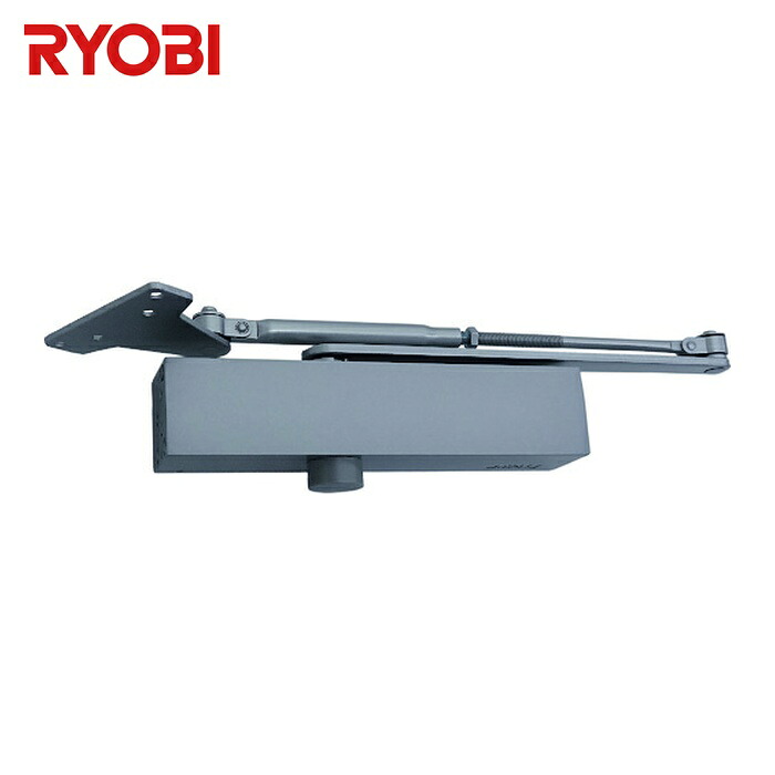 リョービ RYOBI 1002P ドアクローザ #1000つづき物 1002P しろがね色 (1台)