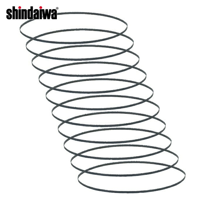 新ダイワ shindaiwa 18513-24003 バンドソー用ノコ刃 RB18NF-24 (10本)