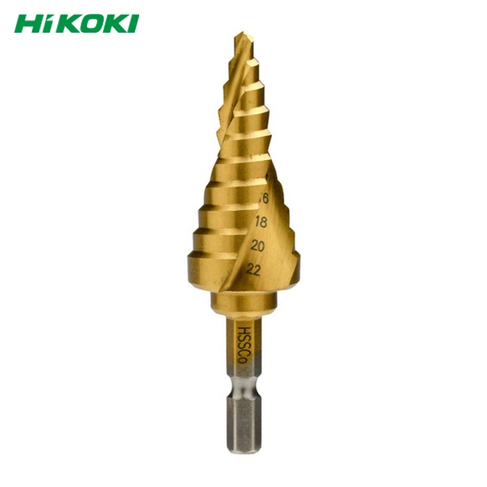 HiKOKI ハイコーキ 0037-4480 段付きドリル 4~22mm (1本)