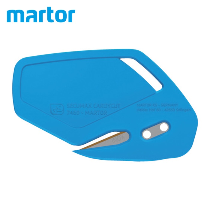 martor マーター シートカッター SECUMAX CARDYCUT(10枚入) (1箱) 746912