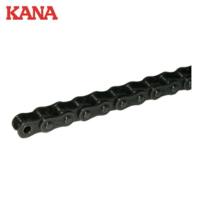 片山チエン KANA 100-1RP96L KCM ローラチェーン100RP (1本)｜工具ランド　いたわり館