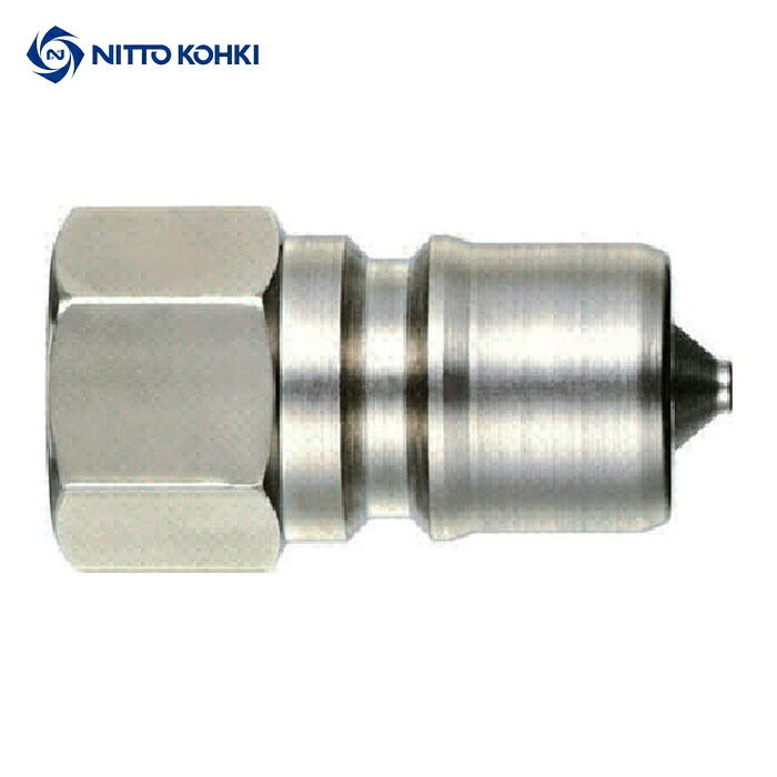 日東工器 12P-A STEEL NBR SPカプラ タイプA 鋼鉄製 ニトリルゴムNBR(SG)相手側取付サイズR1 1/2(19116) (1個)｜工具ランド　いたわり館