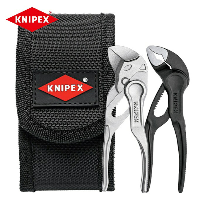 KNIPEX クニペックス 002072V04XS コブラXS+ペンチ鍵XS書き割り (1S)