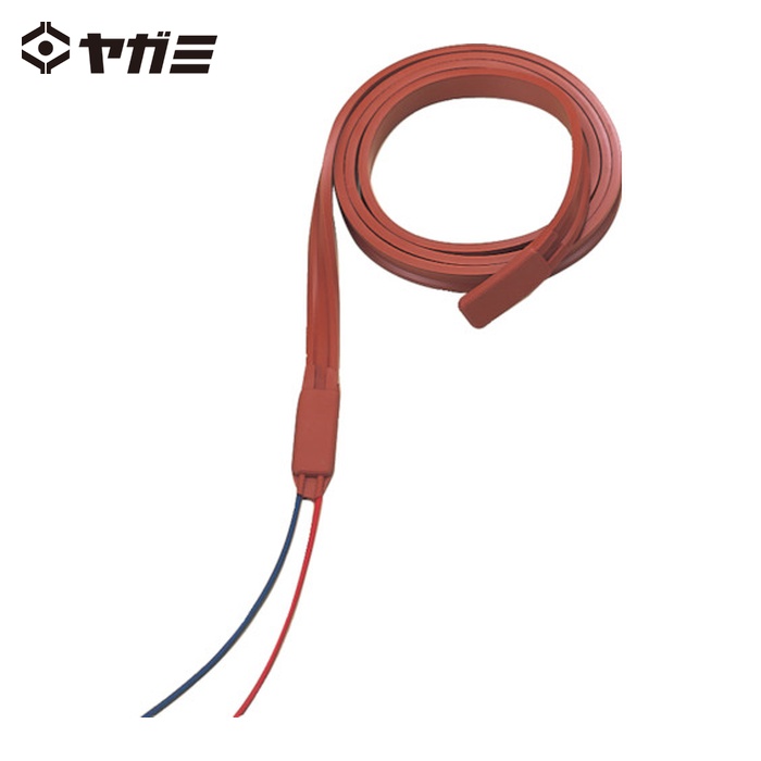 ヤガミ YAGAMI 1045054 シリコンベルトヒーター 4m 100V V-4-100V-120W(V04-1120) (1本)