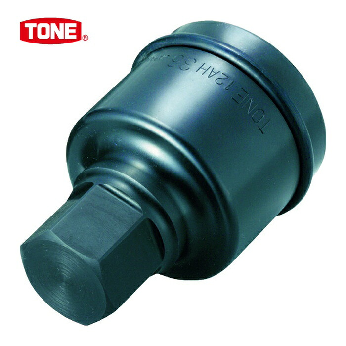 TONE トネ 12AH-27 インパクト用ヘキサゴンソケット 27mm 全長110mm (1個)