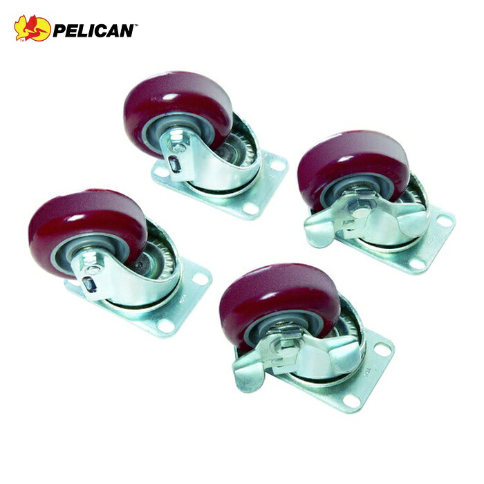 ペリカン PELICAN 0500-340-000 ラージケース 0500/0550共用キャスターセット (1S)｜工具ランド　いたわり館