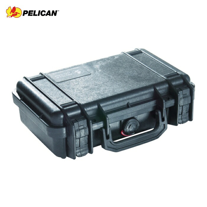 ペリカン PELICAN 1170-000-110 スモールケース 1170 黒 296×212×96 (1個)|工具ランド いたわり館