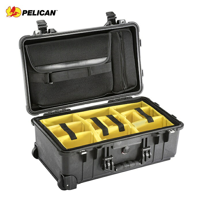 ペリカン PELICAN 015100-0070-110 ミディアムケース 1510SC 559×351×229 (1台)|工具ランド いたわり館