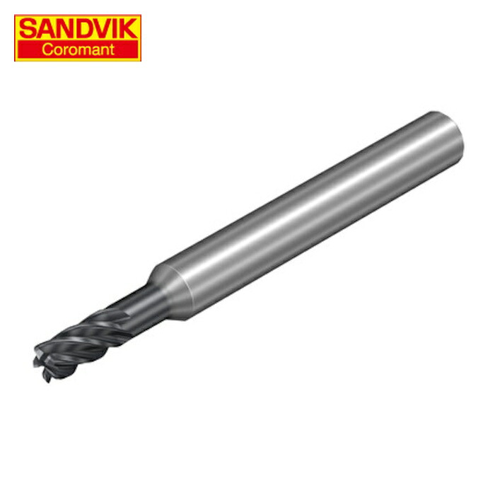 サンドビック SANDVIK 1K335-0500-100-XC (1730) コロミルDura原則として製作用超硬エンドミル(732) (1本)