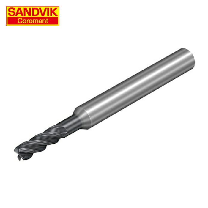 サンドビック SANDVIK 1K354-0500-100-XC (1730) コロミルDura押し並べて処理用超硬エンドミル(732) (1本) 電動・エア工具用アクセサリー-切削・研削工具用アクセサリー-DIY・工具