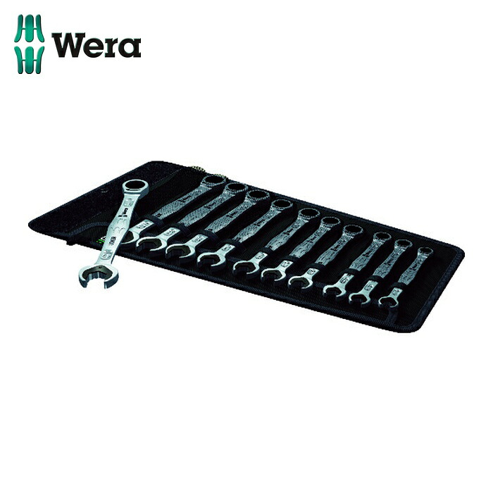 Wera ヴェラ 20013 コンビネーションラチェットレンチセット 11本組 (1S) 花・ガーデン・DIY-DIY・工具
