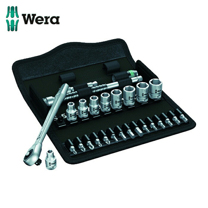 Wera ヴェラ 4017 8100SA7 サイクロップラチェット「メタル」セット 1/4 (1S)｜工具ランド　いたわり館