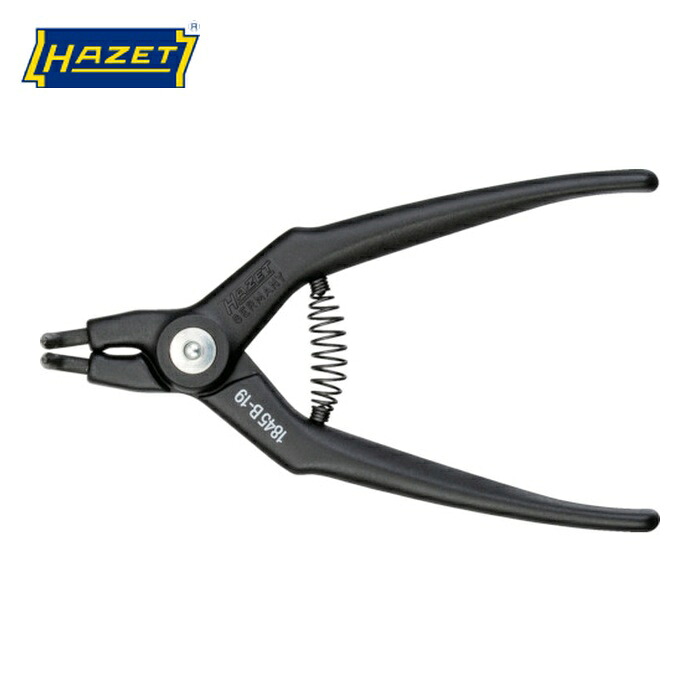ハゼット HAZET 1845B-19 スナップリングプライヤー(軸用) (1丁)