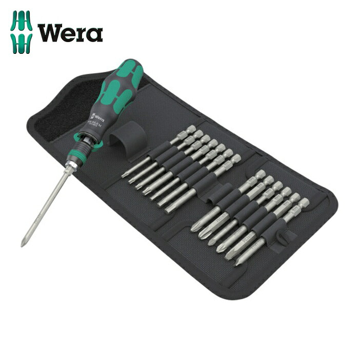 Wera ヴェラ 51061 差替式クラフトフォームコンパクト 838 RA-R M Set 1 (1S)