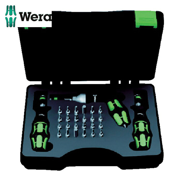 Wera ヴェラ 74739 7440/41/42 クラフトフォーム トルクスクリュードライバーセッ (1S)