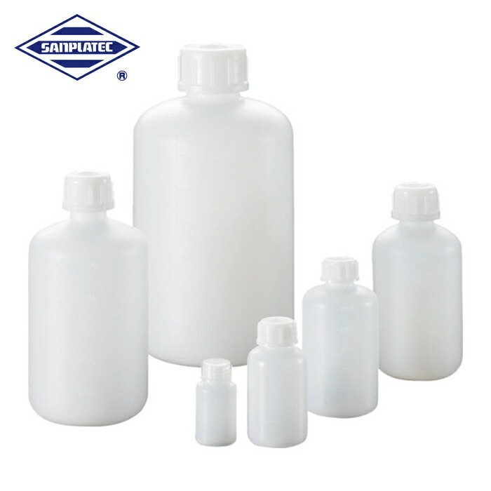 サンプラテック 02065C PE細口瓶 1L (50本入) (1箱) 10,210円