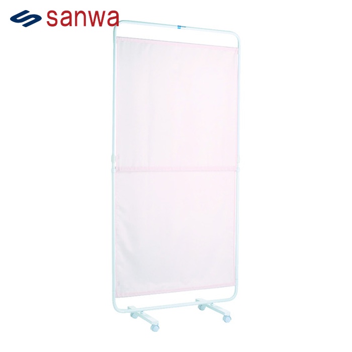 三和製作所 sanwa エキスパンダースクリーン 90×125.5~187cmピンク (1台) 102-842