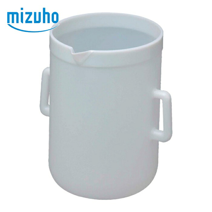 瑞穂 ポリ両手付ビーカー30L (1個) 520