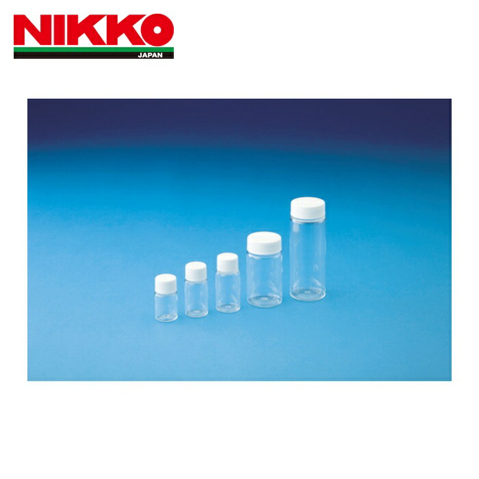 ニッコー NIKKO PETスクリューバイアル100ml (50本入) (1箱) 17100100