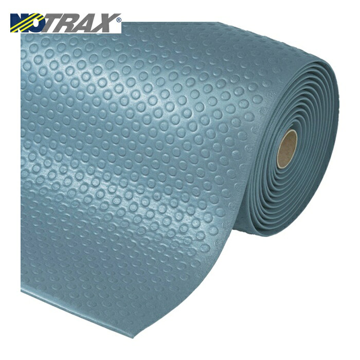 NOTRAX 疲労軽減マット バブルソフトレッド グレー 910X1500 (1枚) 417S0035GY｜工具ランド　いたわり館
