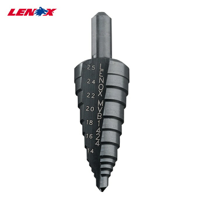 LENOX レノックス 30961MVB1424 バリビット 段付きドリル 14-25mm (1本) 7,520円