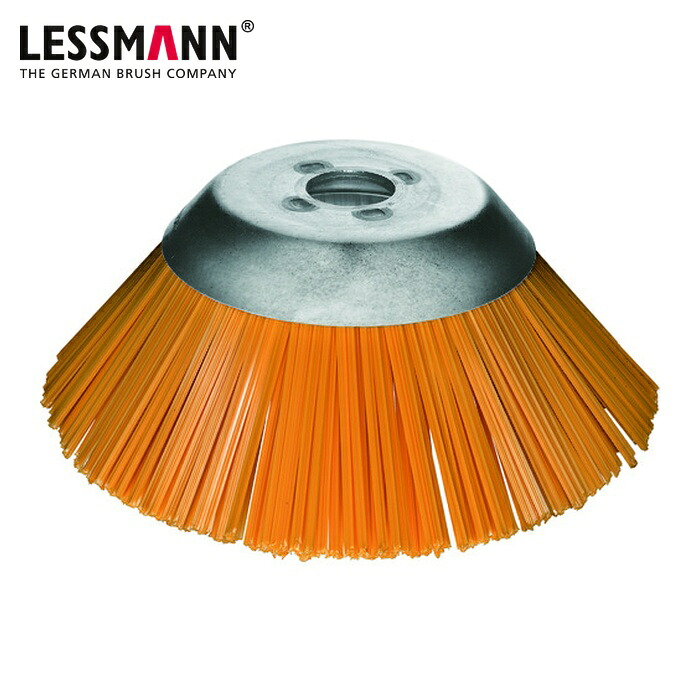 LESSMANN レスマン 425001JP 刈払機専用ブラシ Φ160 PBTファイバー樹脂 線径2.5 (1個)