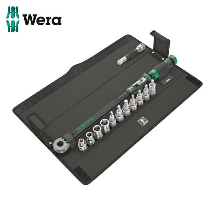 Wera ヴェラ 343970 トルクレンチセット C3 40~200Nm 1/2 (1S) 締付工具-DIY・工具
