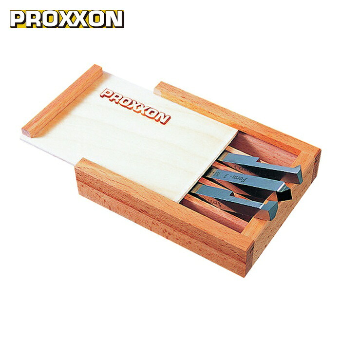 PROXXON 24540 小型旋盤用別売りオプション 螺旋釘切り、穴グリバイトセット (1個)