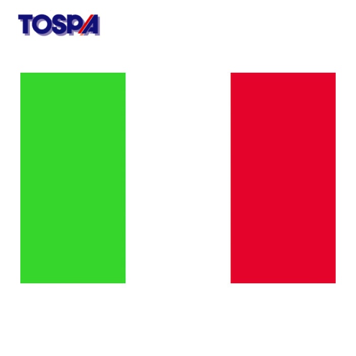 東京製旗 TOSPA 国旗No.2(90×135cm) イタリア (1枚) 426125