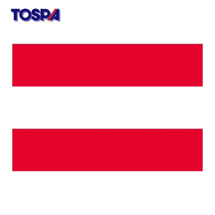 東京製旗 TOSPA 国旗No.2(90×135cm) オーストリア (1枚) 426182