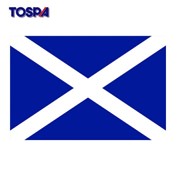 東京製旗 TOSPA 国旗No.2(90×135cm) スコットランド (1枚) 426351
