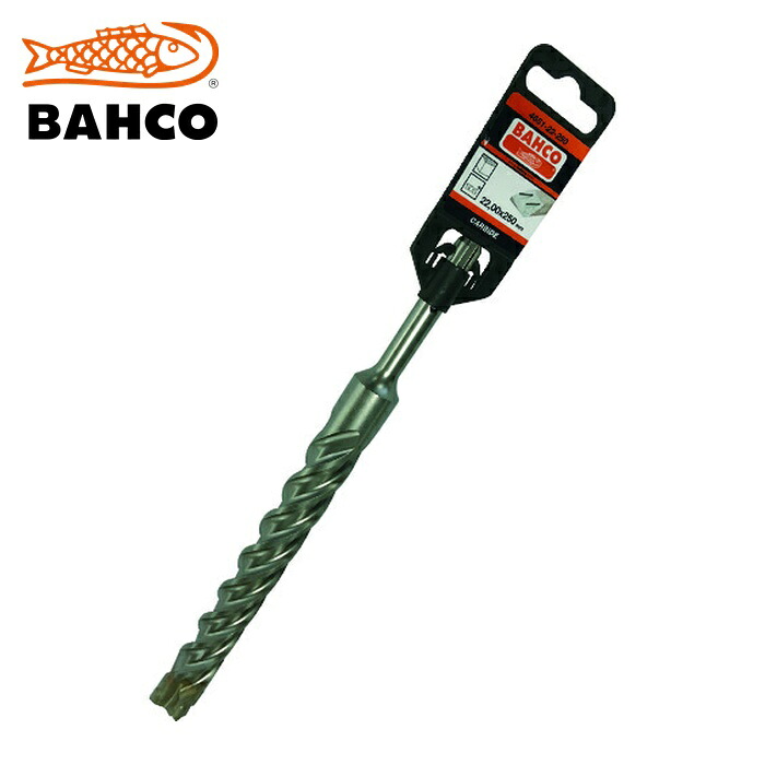 バーコ BAHCO 4651-22-250 混凝土せん孔機 SDSつけ加える 4 CUTTERS 全長250粍 刃径22粍 (1本)