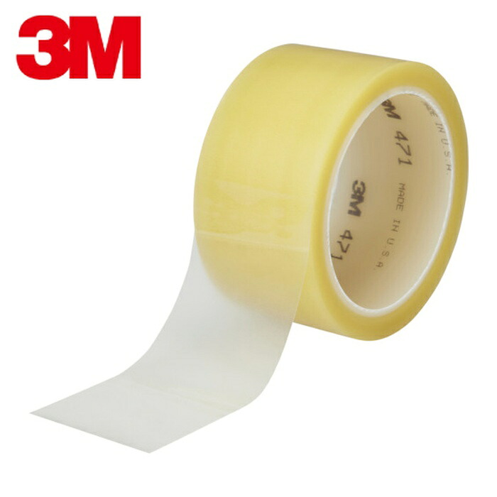 3M スリーエム 高機能ラインテープ 471 透明 50mm x 18.2m 個装 (1巻) 471 TRA 50X18 R