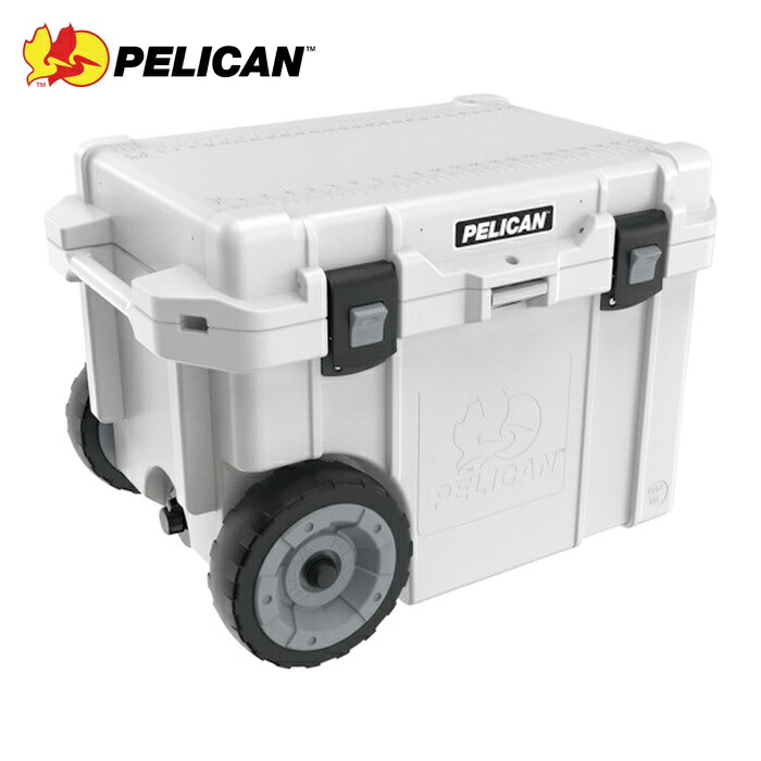 伽藍鳥 PELICAN 45QW-1-WHT 42l エリート冷房装置(キャスター付き添い人) 白いこと (1台)