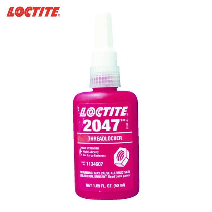 ロックタイト LOCTITE ねじゆるみ止め用接着剤 高強度 高潤滑性 2047 50ml (1本) 2047-50