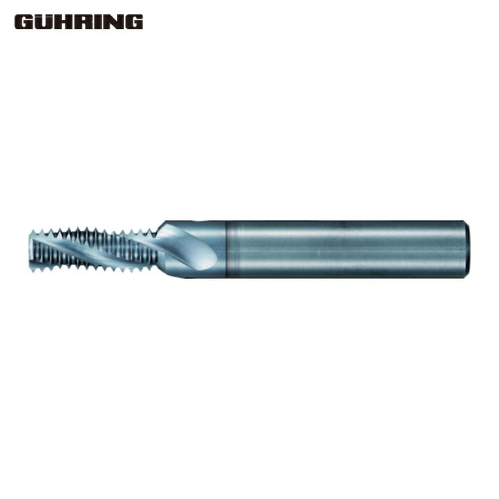グーリング GUHRING 4133 14.000 工作機用ねじ切り工具 超硬ソリッドスレッドミーリングカッター M14&times;ピッチ2mm (1本)｜工具ランド　いたわり館