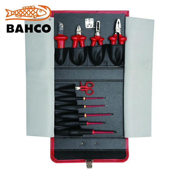 バーコ BAHCO 3045V-1 1000V絶縁工具セット 10点セット (1S)
