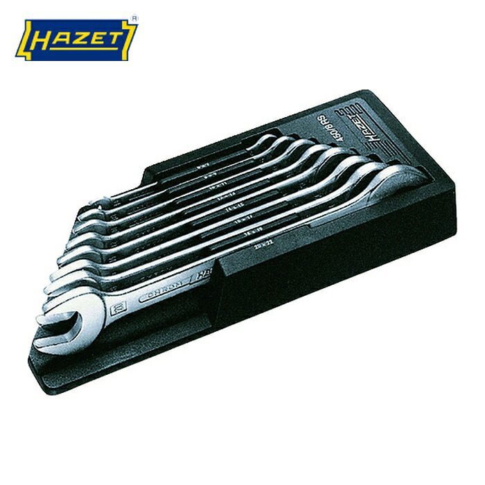 ハゼット HAZET 450N/8RS 両口鍵書き割り 8丁書き割り (1S)