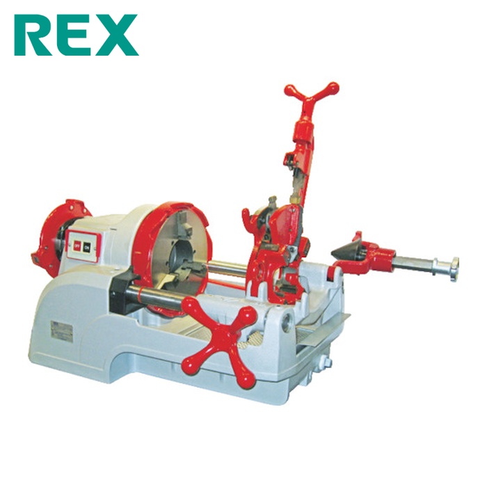 レッキス REX 273050 自動小銃切上ダイヘッド付配管器械 F80A3SUS(ステンレス鋼管遣りくち) (1台)