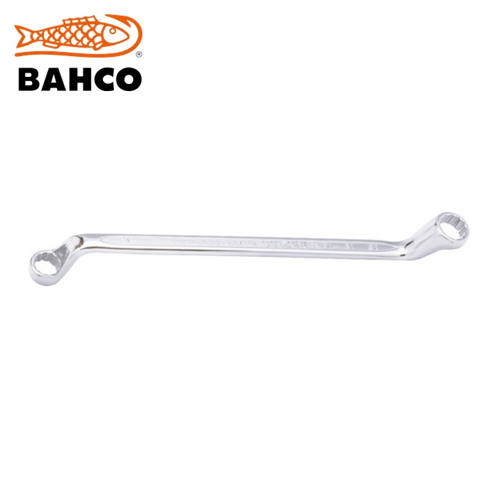 バーコ BAHCO 2M-41-46 ディープ・オフセット両口眼鏡 対辺41 x 46 全長483 (1丁)