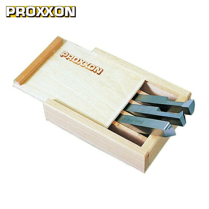 PROXXON 24552 螺旋釘切り、穴グリバイトセット (1個)