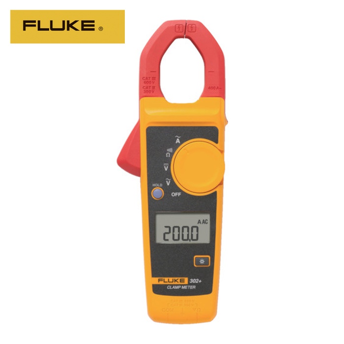 フルーク FLUKE 302-PLUS クランプメーター(押しならす値印字機) (1台)