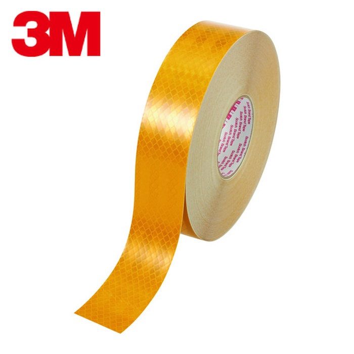 3M スリーエム フレキシブルプリズム反射シート 50mm×45.7m 黄色 (1巻) 3311FP50X45.7