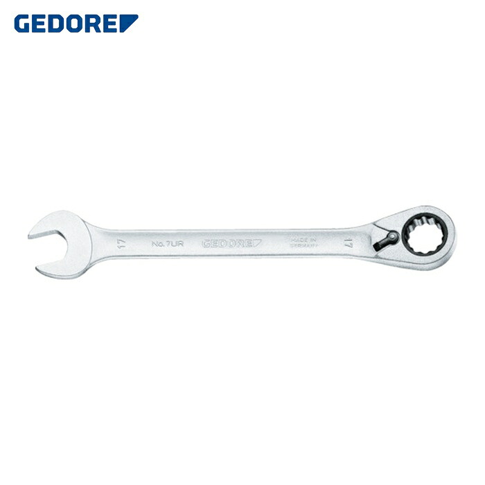 GEDORE ゲドレー 2297396 コンビネーションラチェットレンチ 24mm 傾斜角度付き (1丁)