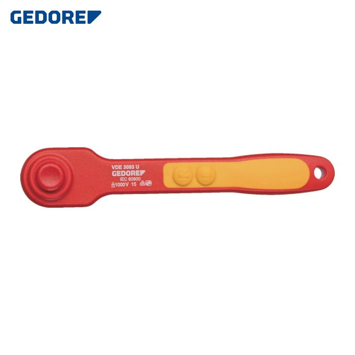 GEDORE ゲドレー 2946599 絶縁ラチェットハンドル 差込角9.5mm (1丁)