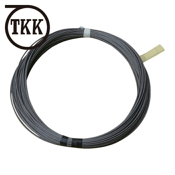 TKK トーヨーコーケン 6X21M BH-820 BH-820専用交換ワイヤロープ ワイヤロープ φ6×21M (麻芯6×19) (1本)