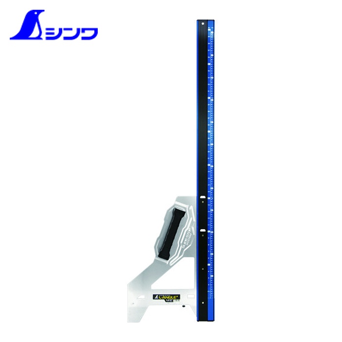 シンワ測定 73153 丸ノコガイド行動様式 エル一角 Plus 1.2m 併用目盛 (1個)