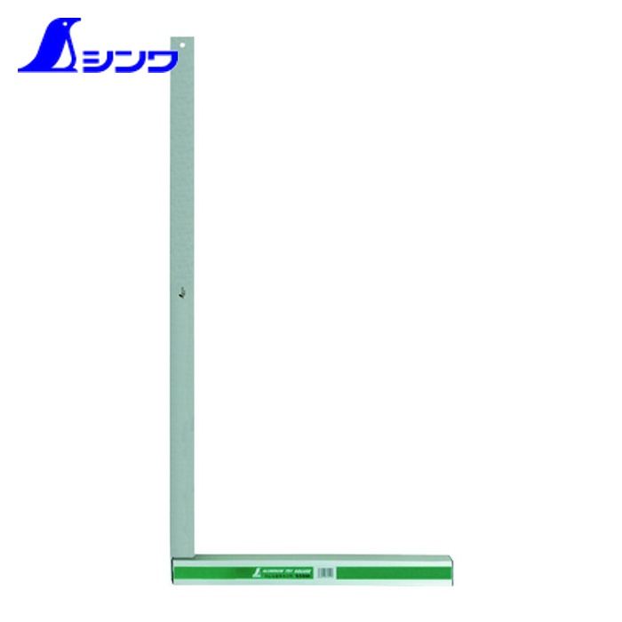 シンワ測定 74119 アルミ台付スコヤ 900mm (1本)