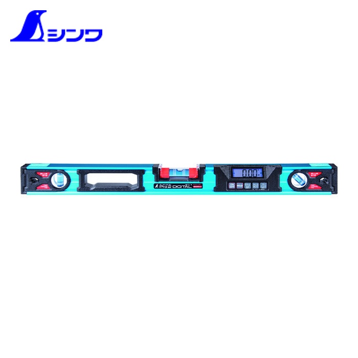 シンワ測定 75318 ブルーレベル Pro2 デジタル 防塵防水 600mm マグネット付 (1個)｜工具ランド　いたわり館